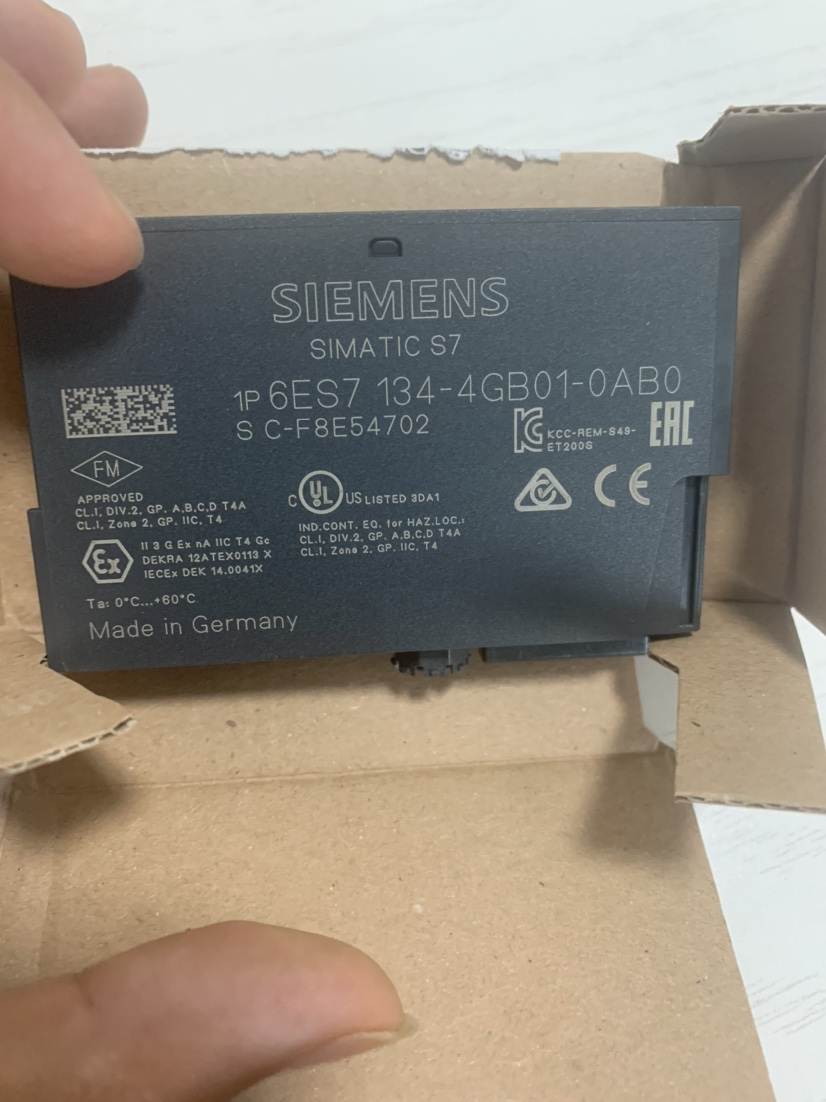 西门子原装ET200S模拟量模块6ES7134-4GB01-0AB0,6ES7 134-4GB01