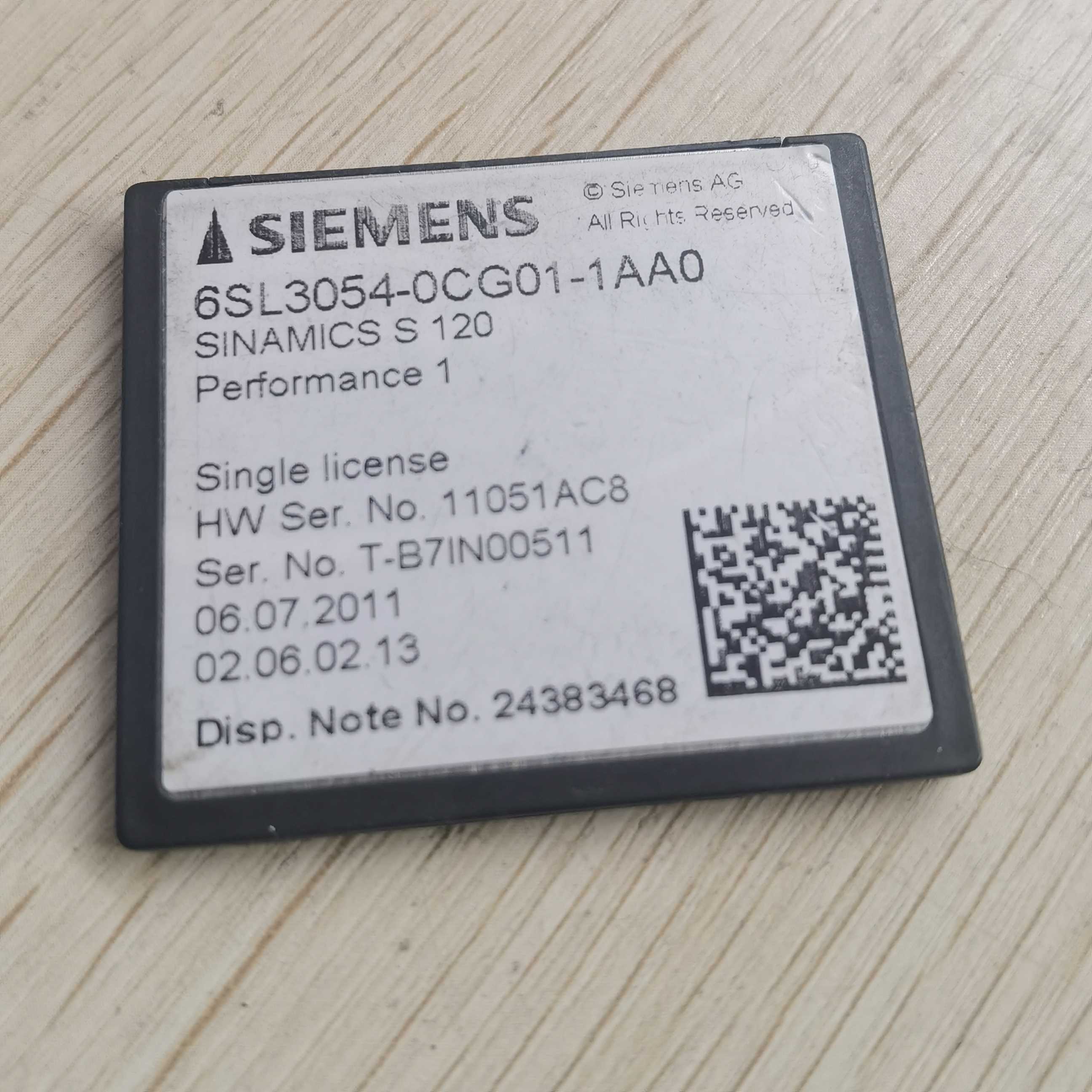 原装拆机 西门子 6SL3054-0CG01-1AA0 成色漂亮实物照片询价