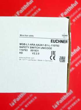 @Euchner 110793 安士能安全开关 MGB-L1-ARA-AA2A1-S1-L-110793