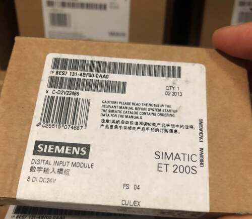 6ES7131-4EB00-0AB0,DP,5个电子模块用于ET200S,6ES71314EB000AB0