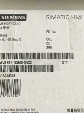 西门子6AV6671-1CB00-0AX2 MMC存储卡128MB 6AV66711CB000AX2询价