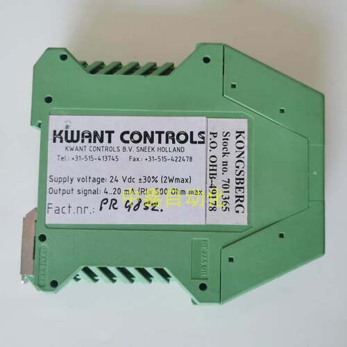 KWANT CONTROLS继电器Art.51002997 701365 P.O.OHD-37694现货询