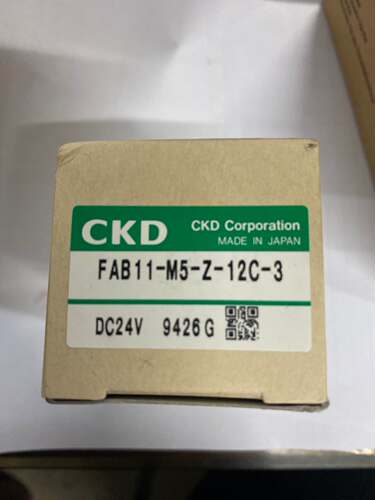 日本CKD电磁阀FAB11-M5-1/Z-12CB-1/3全新原装DC24AC100V当天发货