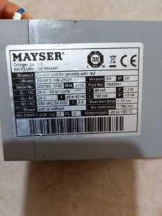 德国MAYSER模块继电器SG-EFS 1X4 ZK2/1原装拆机实图 询价
