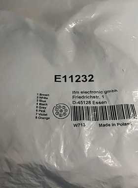 ￥IFM E11232传感器-直拍效马上发货询价