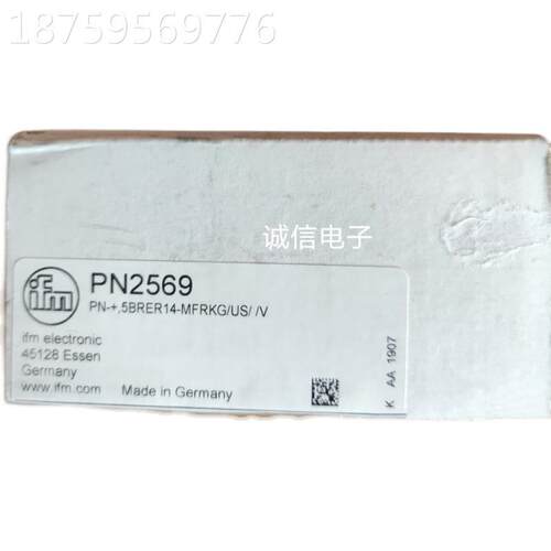 原全新 易福门力传感器PN2569N25P69装正品现压货询价