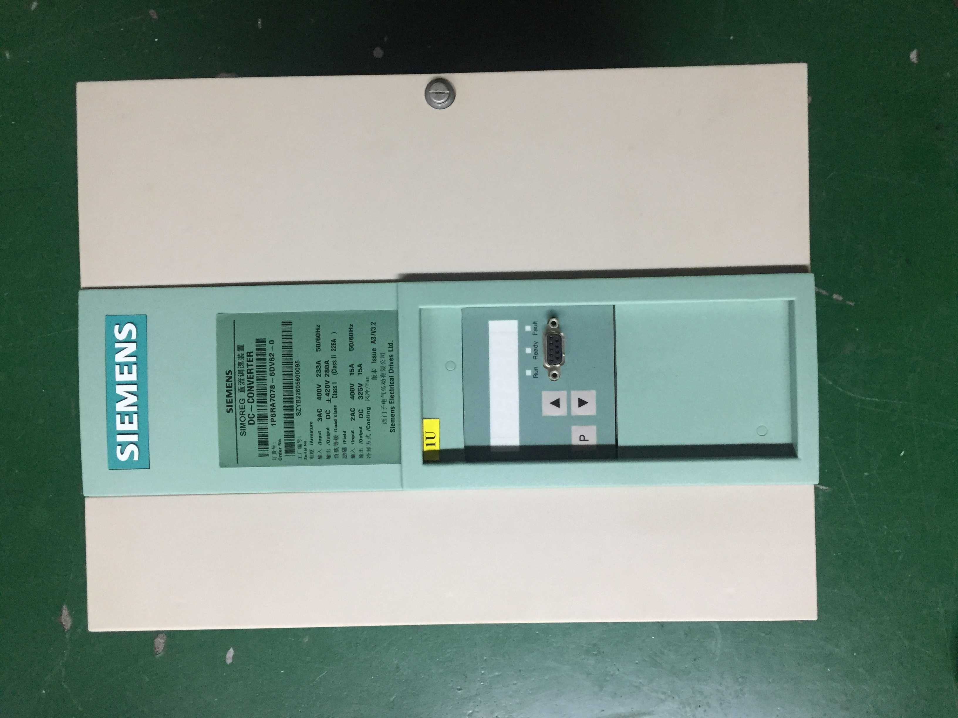 @6RA7078-6DV62-01P6RA7078-6DS22-0直流调速器输出280A询价