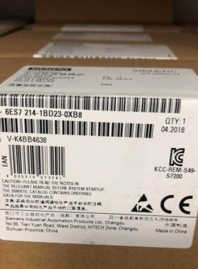 西门子6ES7212-1AB23-0XB8数字输入模块6ES72121AB230XB8全新原装