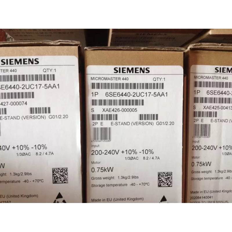 6SE6440-2UC33-7FA1 西门子全新 MM440变频器 37KW 220V 现货询价