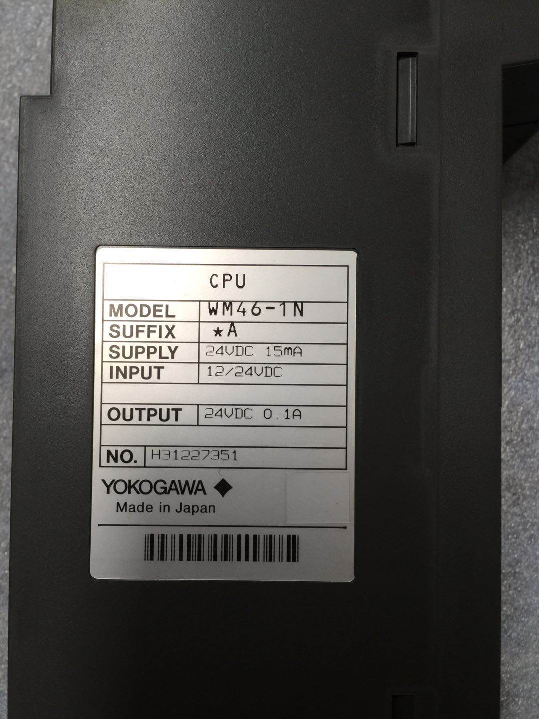 日本进口YOKOGAWA横河 WM46-1N PLC 模块 原装设备拆机 质量保证