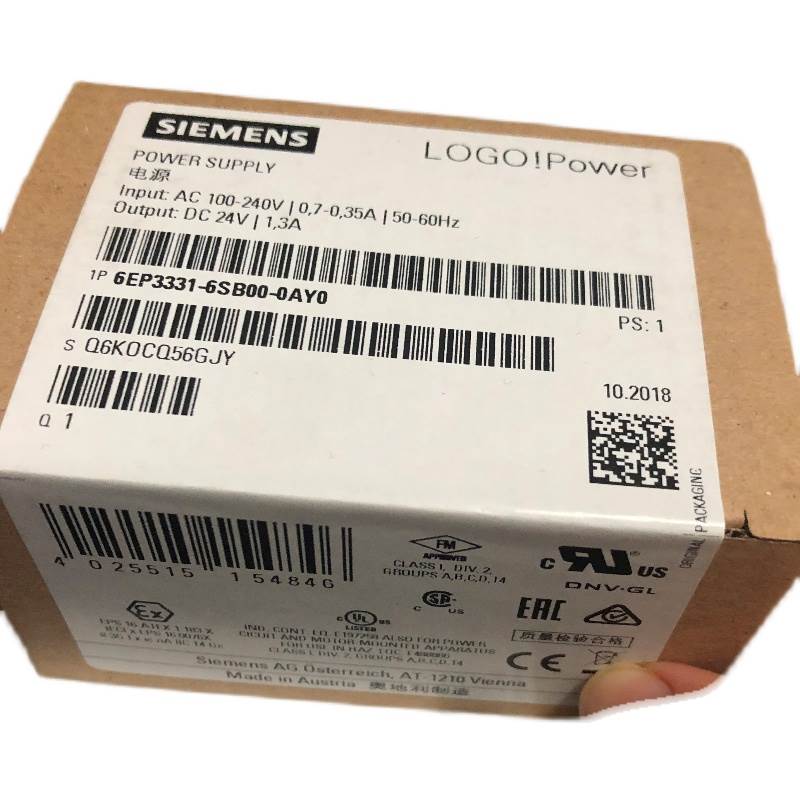 西门子6EP电源6EP3333-8SB00-0AY0稳定型24V/40A输入120/230V AC