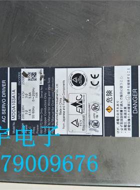 伺服驱动器MDDA103A1A 1KW 220V 原装拆机 实物图 质量保询价