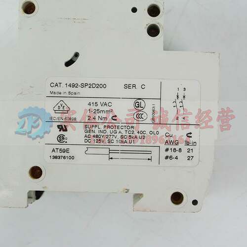 1492-SP2D200 1492-ASPH3 189-ASCR3 1492-SP AB 断路器现货实拍