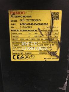 发那科伺服电机 B400 询价 0249 ￥A06B