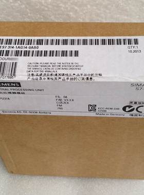 西门子CPU312 6ES7312-1AE13-0AB0可编程控制器 带MPI中央处理器