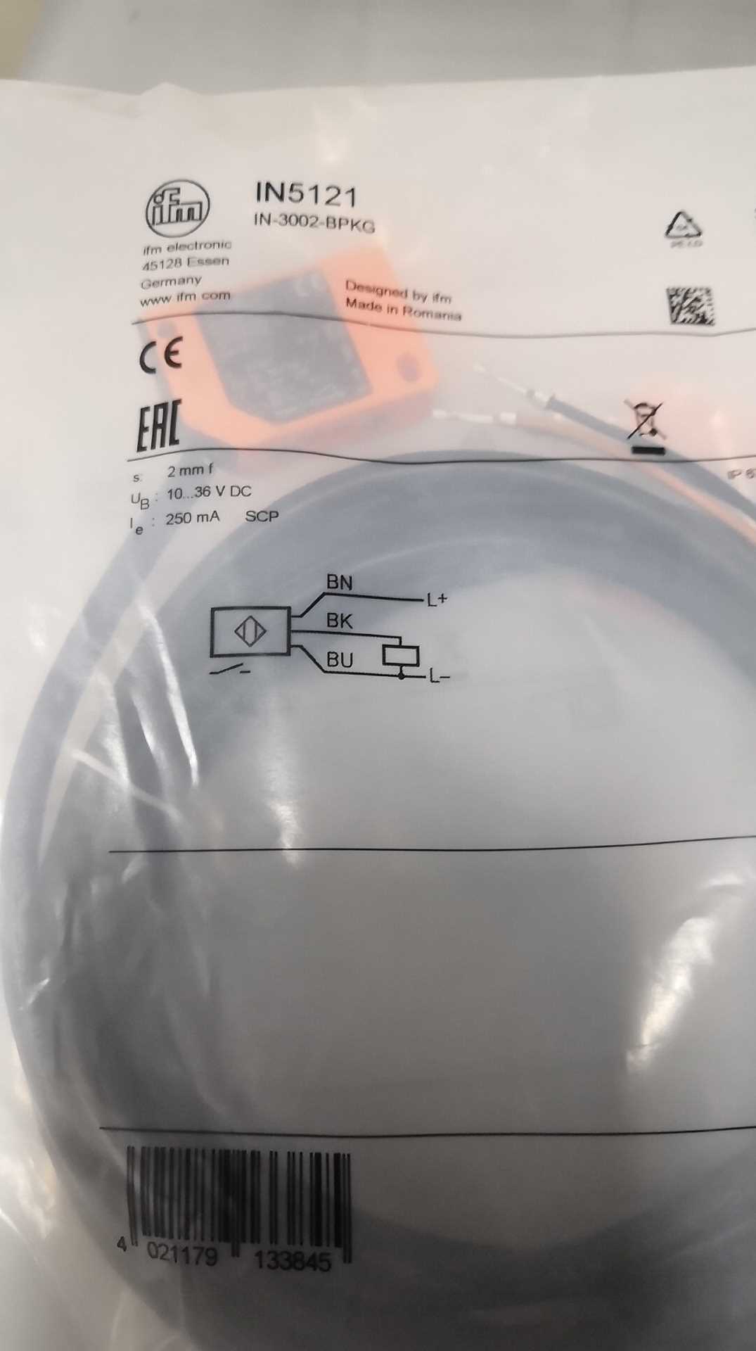 @IFM易福门电感式接近开关IN5121现货询价