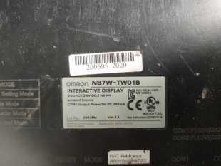 触摸屏询价 拆机 NB7W TW01B 实物图