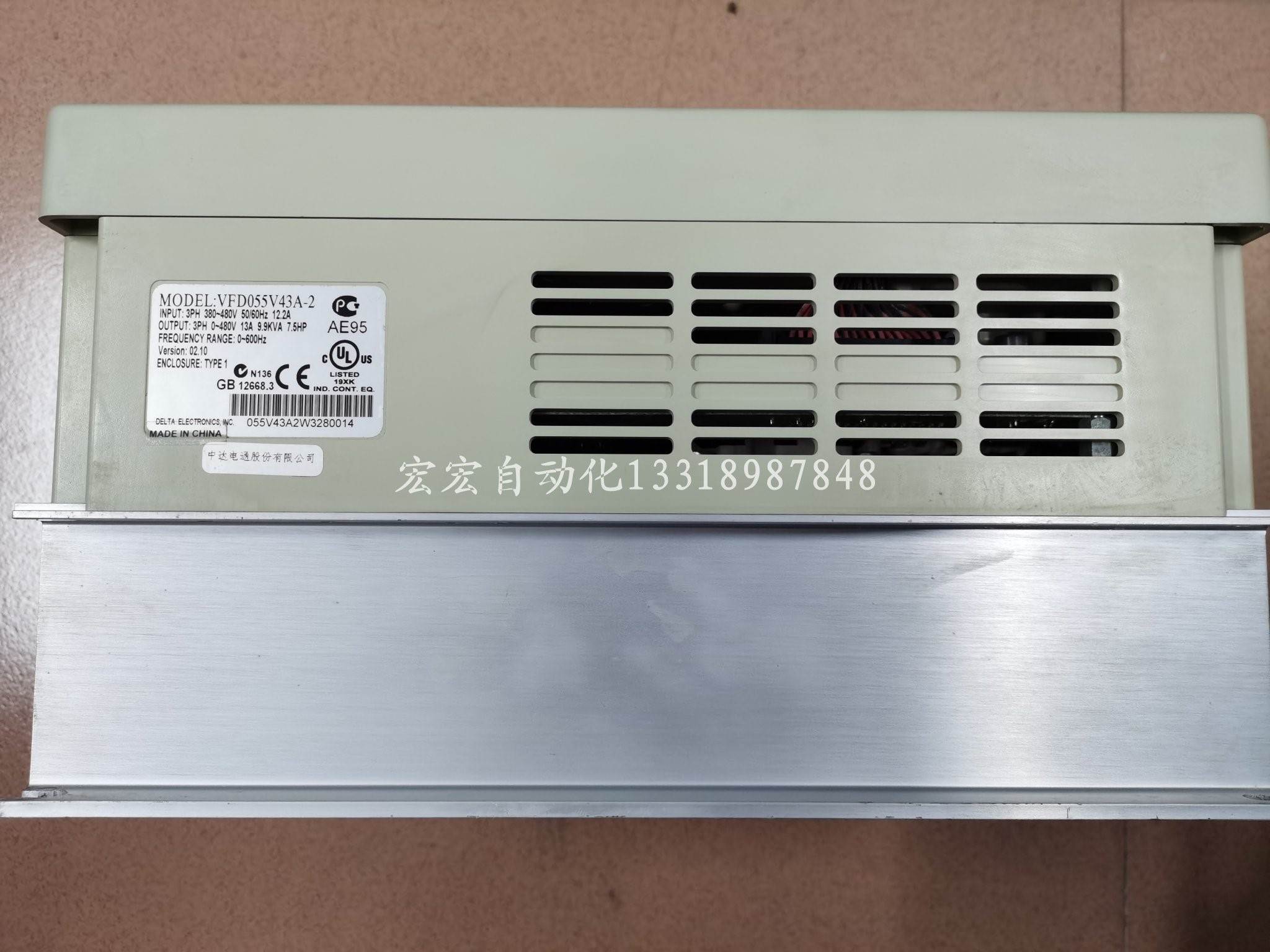 台达VFD055V43A/A-2电