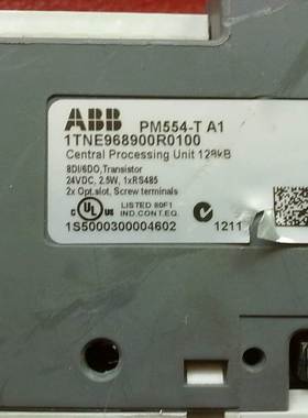 德国ABBPLC卡件AC500-ECO模块PM554原装拆机现货正品保证欢迎选购