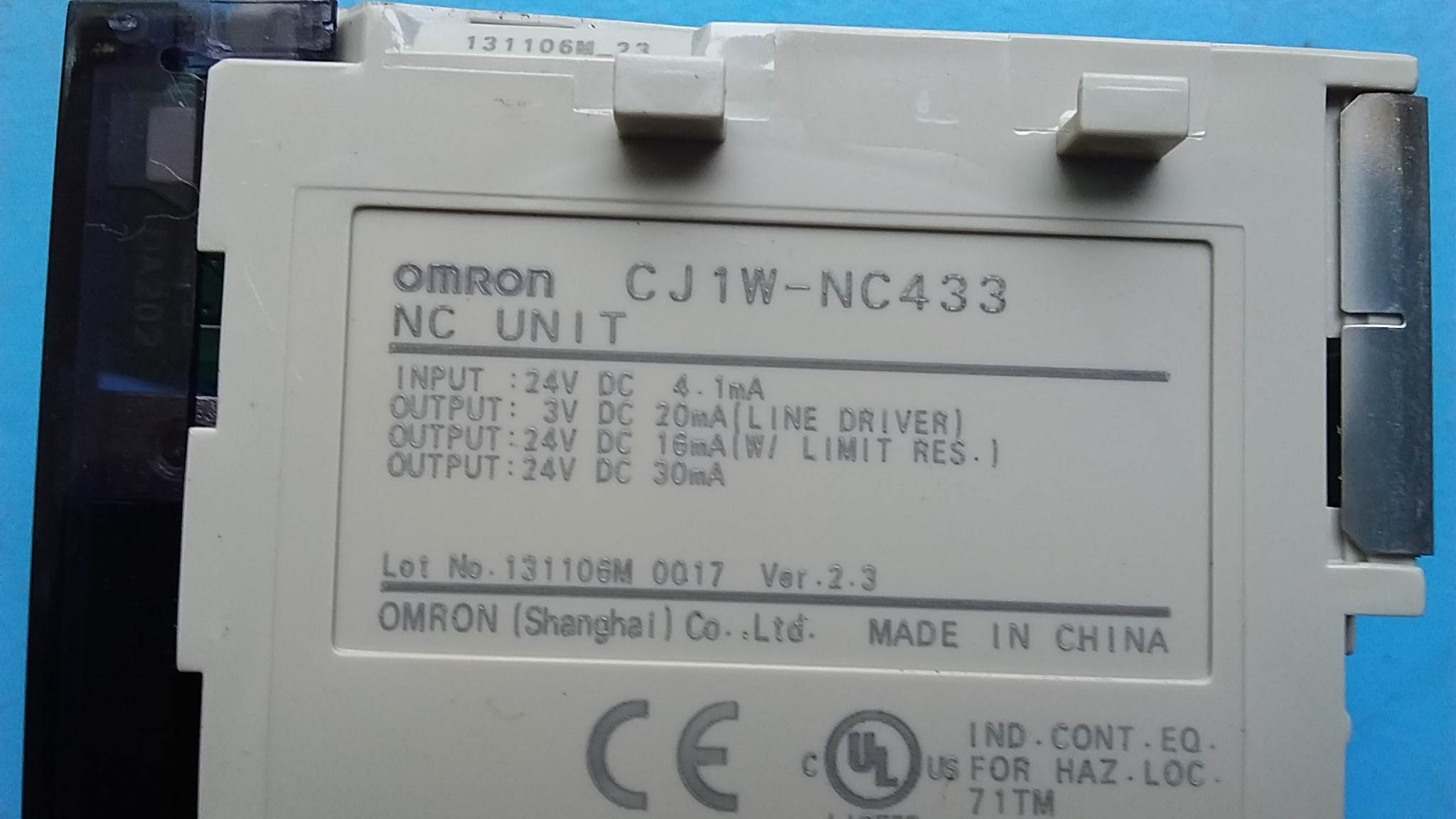 CJ1W-NC433 PLC模块询价