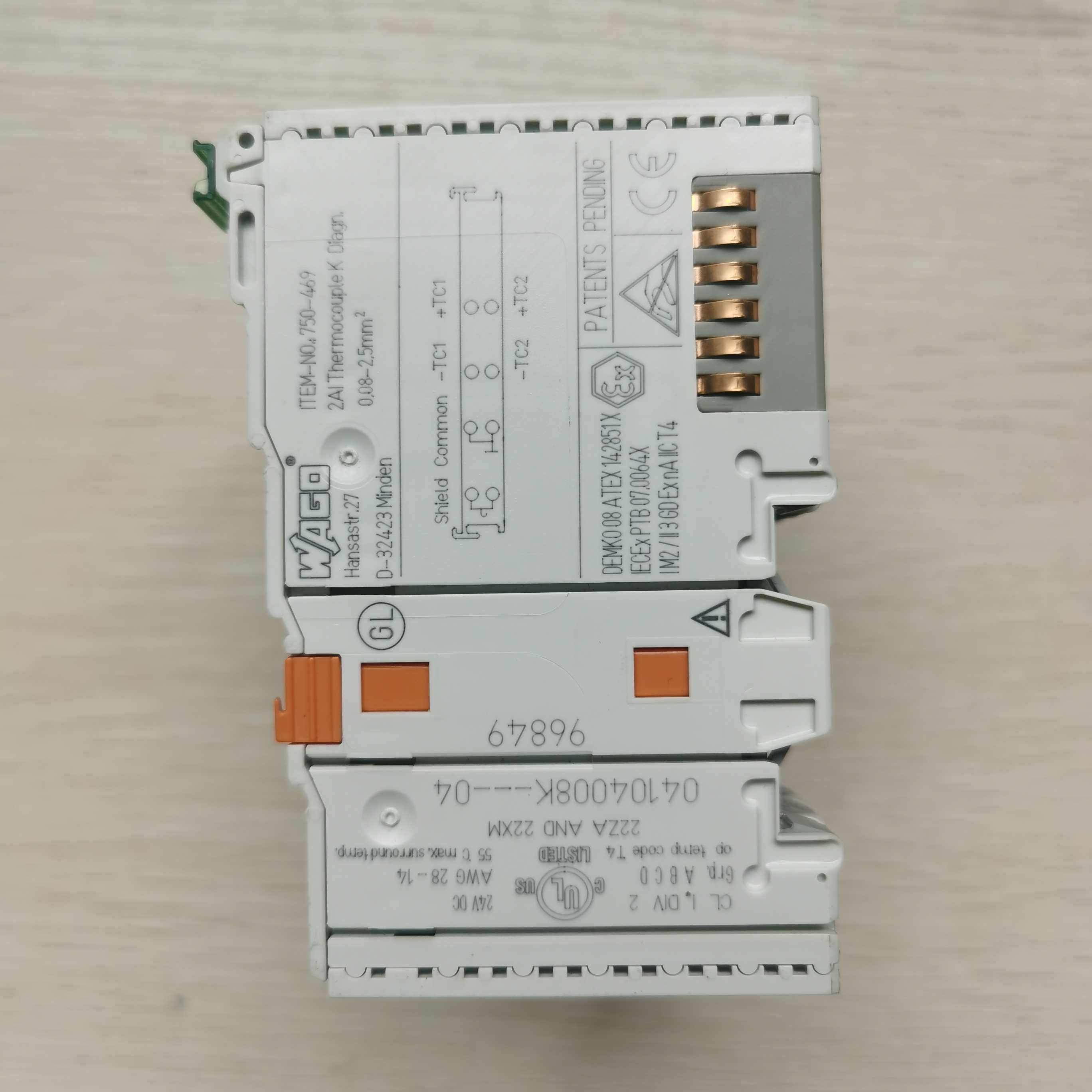 现货促销原装拆机WAGO万可750-469成色非常漂亮实物照片大量现货