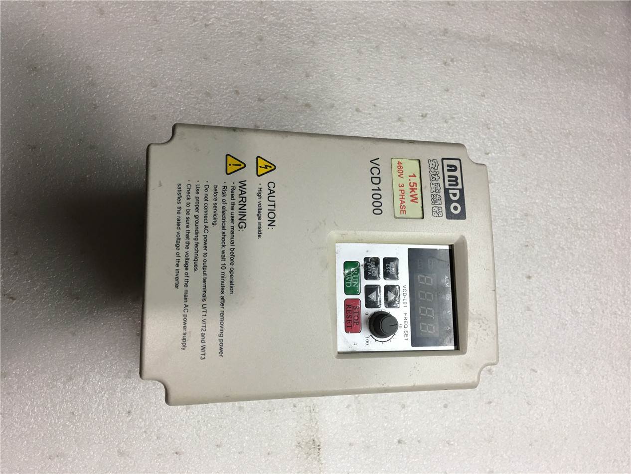 变频器VCD1000 A4T0015B 380V 1.5KW 欢迎咨询询价