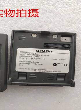 西门子MM440/420变频器控制面板6SE6400--0BP00-0AA0询价