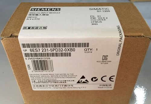 正品S7-1200 西门子PLC SM1231 6ES7231 6ES7 231-5PD32-0XB0询价