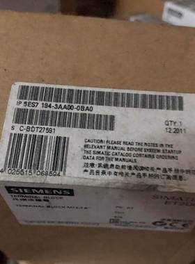 全新原装6ES7193-6BP20-0DA0 ET200SP基座 6ES71936BP200DA0 底座