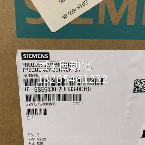 6SE64302UD355FB0德国西门子43055KW变频器6SE6430-2UD35-5FB0询