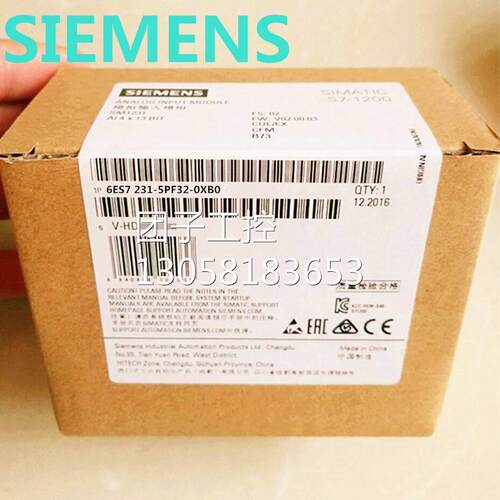 ！6ES72315PF320XB0原装6ES7231-5PF32-0XB0模拟量模块6ES7 231询