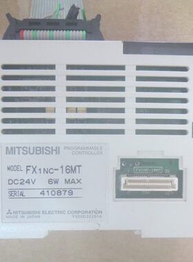 PLC模块 FX1NC-16MT 已测试包好有质保询价