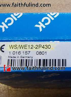 @Sick WS/WE12-2P430 西克全新光电传感器 1016157询价