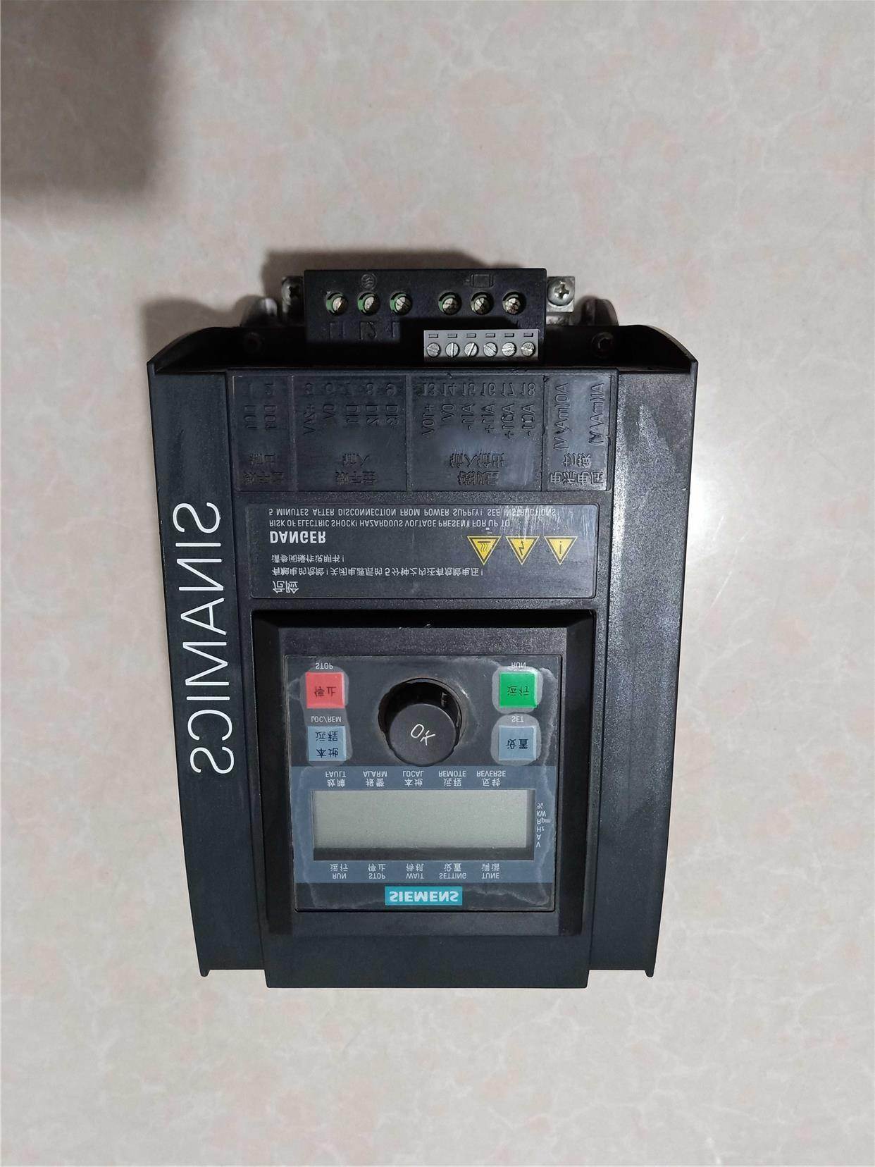 西门子V10变频器6SL3