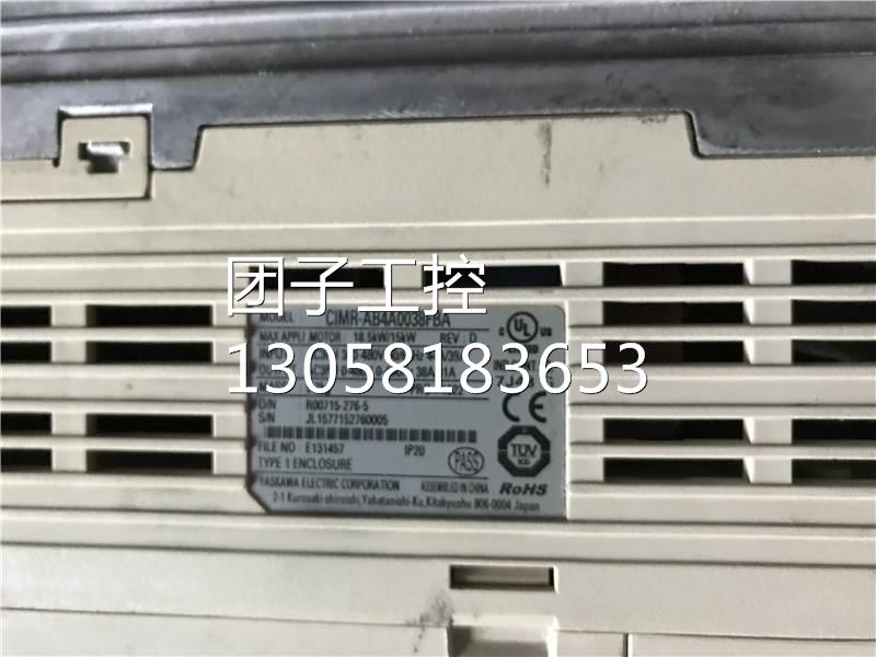 ￥安川变频器CIMR-AB4A0038FBA 18.5KW/15KW 380V 询价