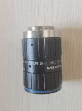 现货促销拆机 OPT AC5025-5M 50mm 1:2.5 C口 500万像素工业镜头