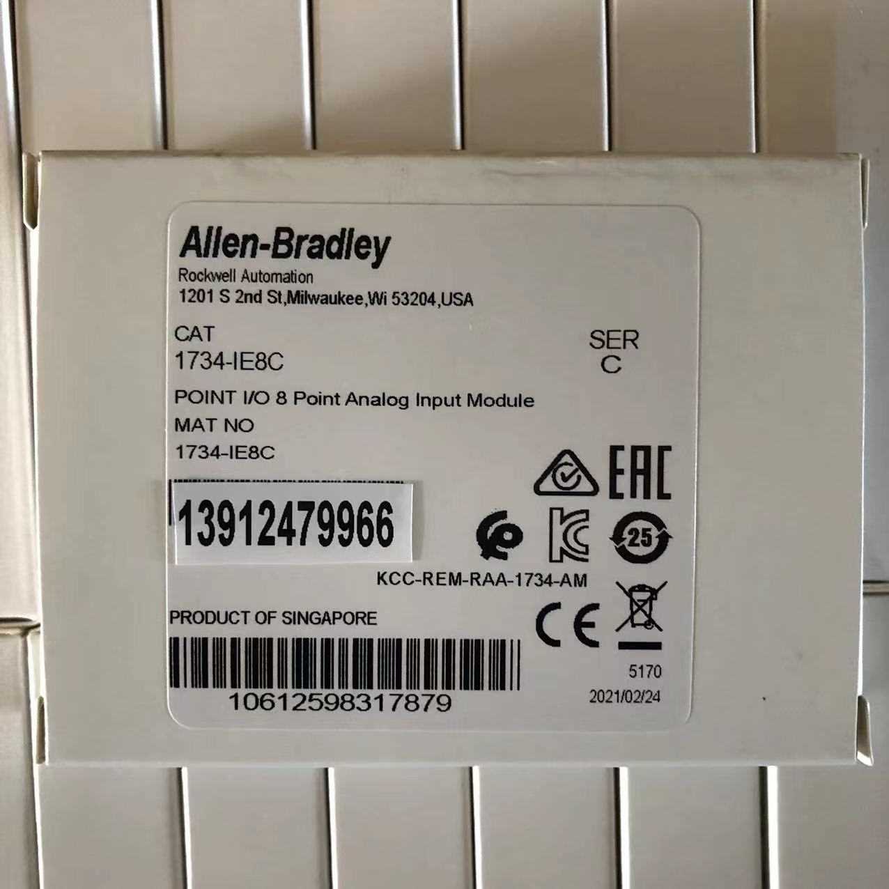 ￥1734-IE8C 原装美国AB罗克韦尔PLC模块包邮POINTIO系列询价