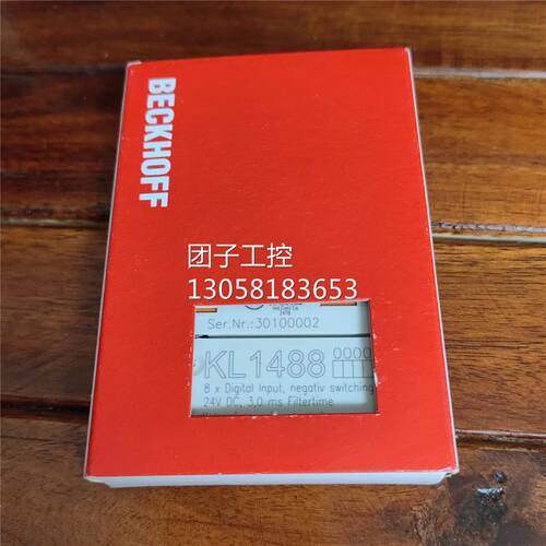 ￥全新原装 BECKHOFF 倍福 KL1488 询价