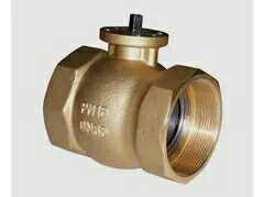 正品 Ho neywell霍尼韦尔 VBA21-6040P螺纹二通N全铜电动球阀D40