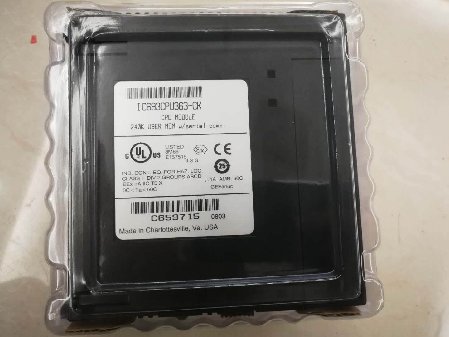 IC693CPU363 GE 90-30系列CPU模块 控制器 处理器，全新现货询价