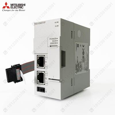 三菱FX5U以太网模块 FX5-ENET/IP 原装 日本进口询价