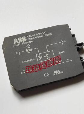 ！ABB接口继电器1SNA608017R0600 现货OBC0100-24VDC询价