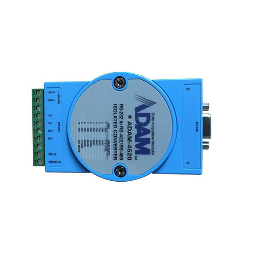 研华ADAM-4520-EE 4520I隔离RS-232到RS-422/485串口协议转换器询
