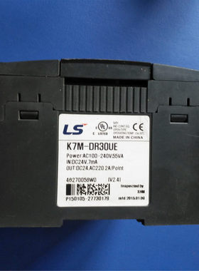 拆机LS可编程K7M-DR30UE 功能完好非实价询价