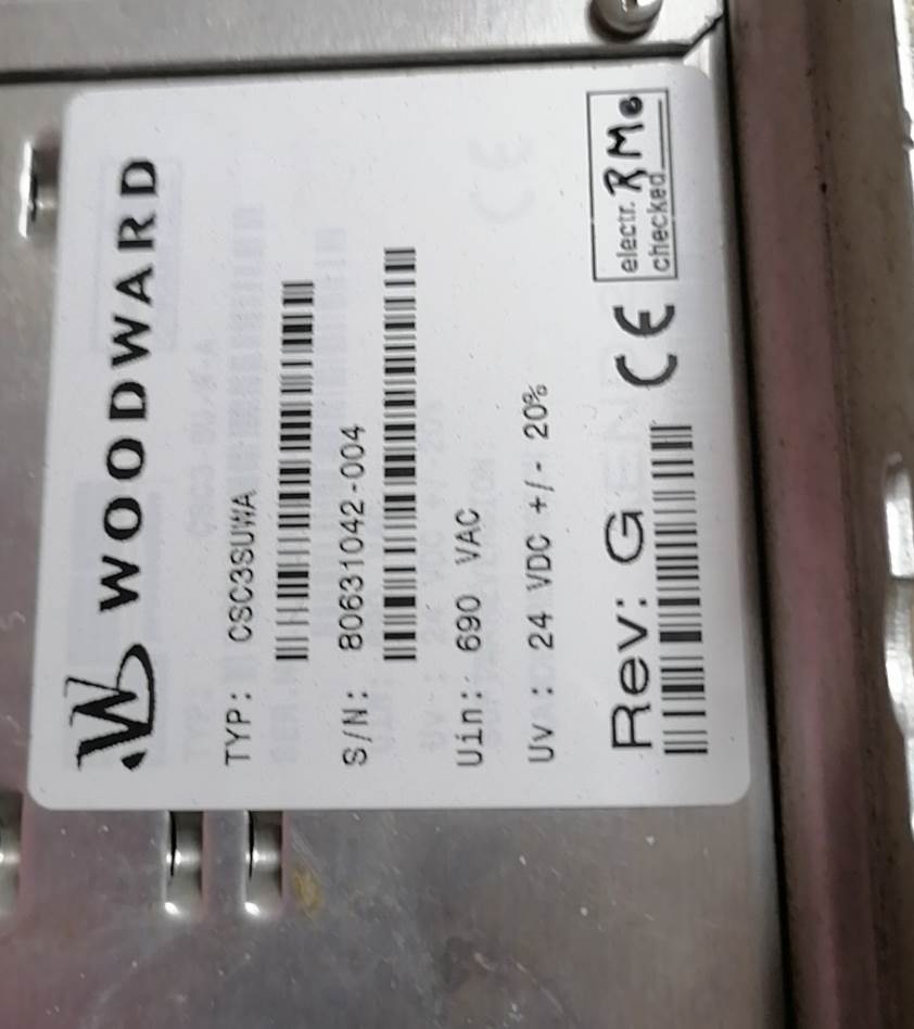 Woodward伍德沃德CSC3SUWA正品现货询价