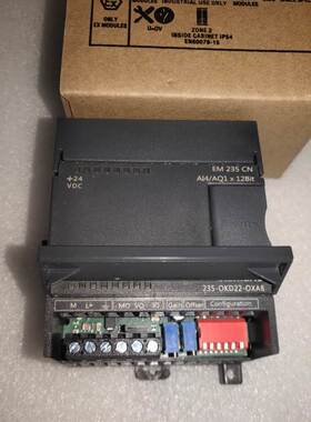 全新正品西门子S7-200 EM231 EM232 235CN模拟量电流电压温度模块