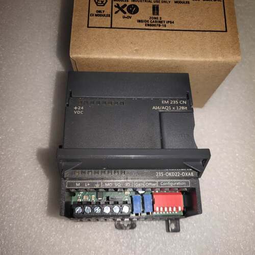 全新正品西门子S7-200 EM231 EM232 235CN模拟量电流电压温度模块