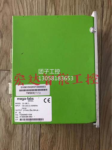 ￥mega-fabs上银伺服驱动器D1-36-T 拆机 现货实拍测试 询价