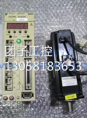 ！SGMAH-04AAA4C SGDM-04ADA 安川伺服电机 驱动器 一套 有保修询