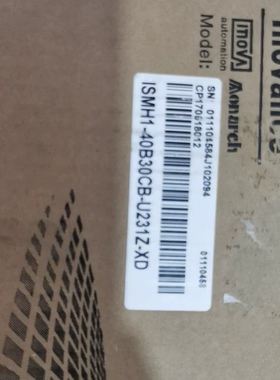 原装正品原装全新伺服电机IS620PS2R8I＋ISMHI ISMH1-40B30CB-U13